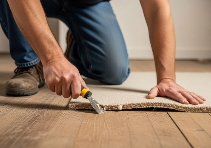 Doorway Carpet Repair in Alpharetta, GA